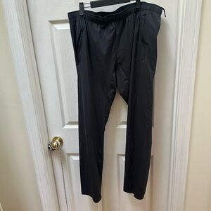 Paskho Black jogger Pants athletic lightweight XL